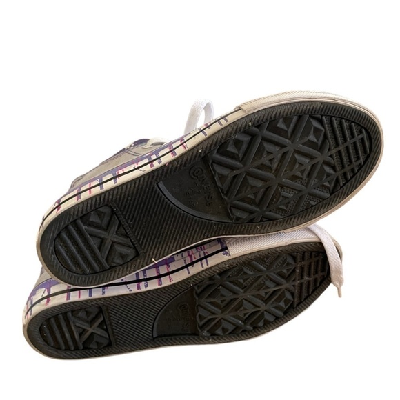 Converse Girls High Top Sneakers | Size 1 Kids | Lucky Stone | Worn Once - Picture 2 of 6
